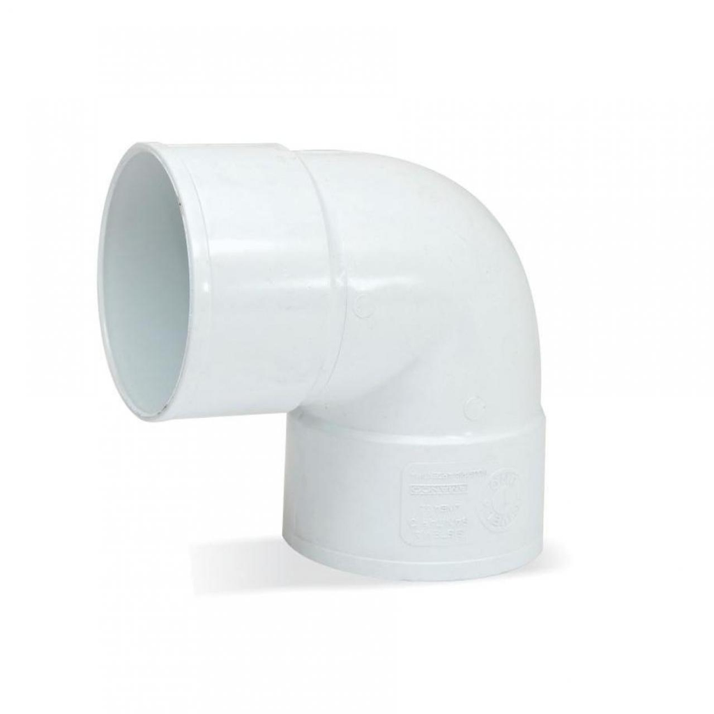 Codo PVC 110mm 45° x 3.2mm Hembra/Hembra - Nicoll	