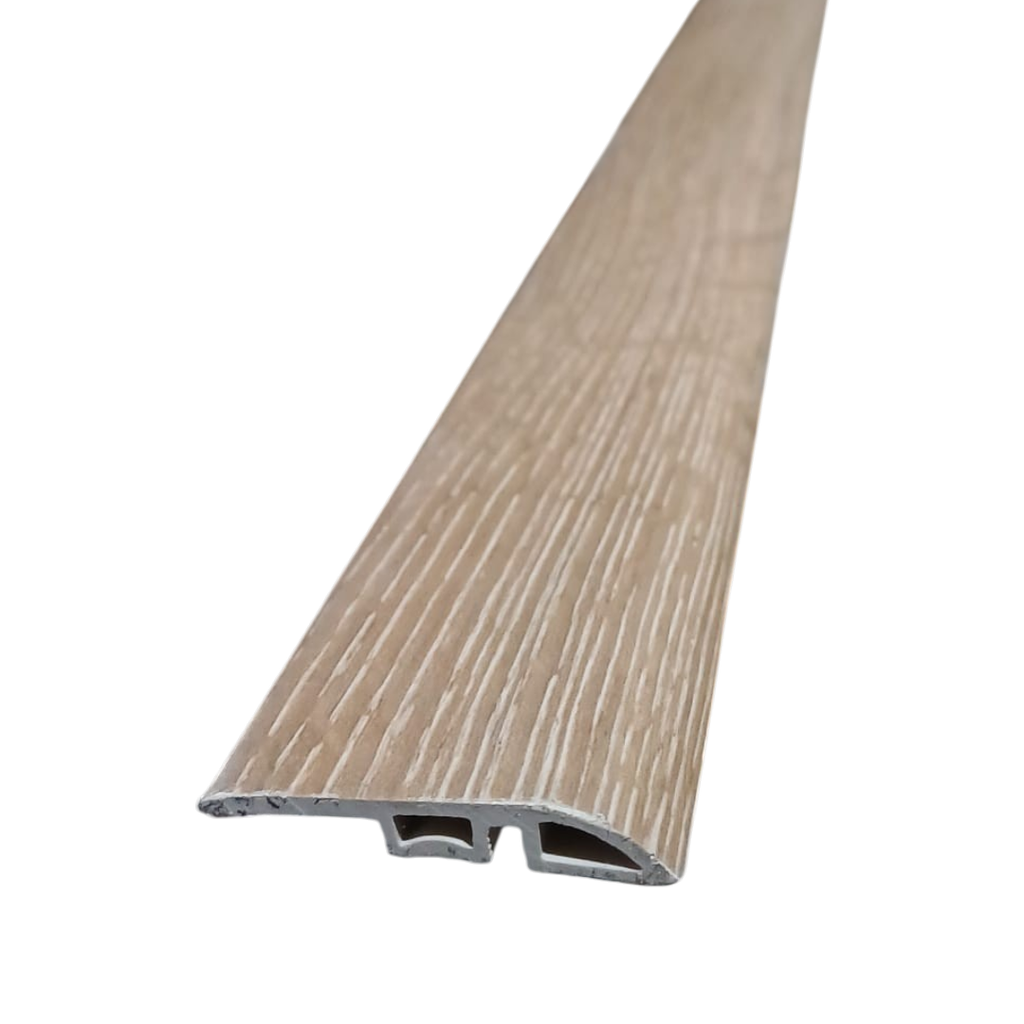 Junta Reducción PVC Símil Madera Tipo T x 2.4m - YM 6189-1