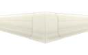 Canto Externo Zocalo PVC Plasbil Hielo