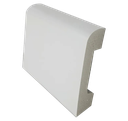 Zocalo EPS 15mm x 80mm x 2,40m Pecho Paloma W12-Blanco