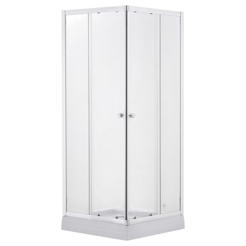 Cabina Ducha Cuadrada Blanca 80 x 80 x 200cm 1616692