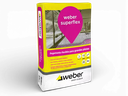 Weber Adhesivo Flexible Porcelanato Impermeable  Superflex 25 Kg