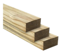 Alfajía Tirante Madera Pino CCA 2'' x 2'' x 4m 2279614