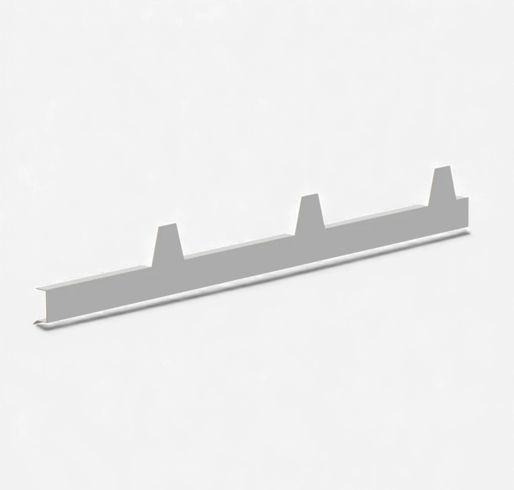 Gotero Frontal con Greca IsoRoof 80mm x 1m PIR