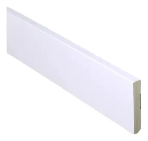 Zocalo EPS Blanco Liso 15mm x 100mm x 2.4 m - BI JT38