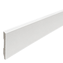 Zócalo de EPS Blanco Liso 15mm x 100mm x 2.4 mts