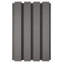 WPC Exterior Negro - 25mm x 20cm x 2.9m