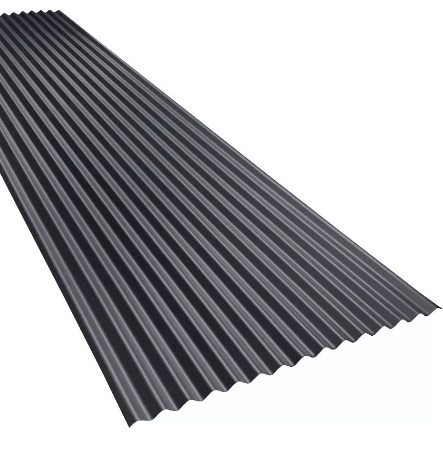 Chapa Prepintada Acanalada Cal 26/0.41 mm x 1m util Ondulada - APP