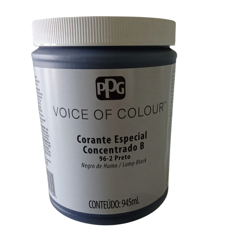Pigmento Concentrado (B) Preto 0.95L - 96-2.11 Almacenable
