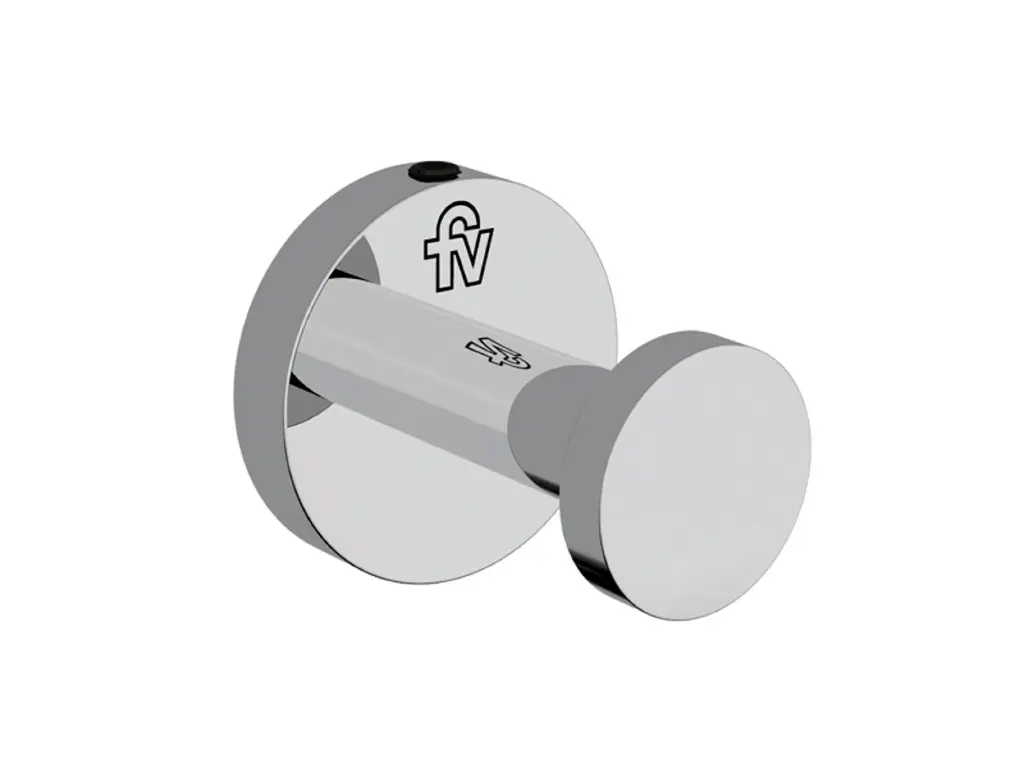 Percha Simple Cromada Lilo 3.8cm Diámetro FV-LILO-PERCHA 