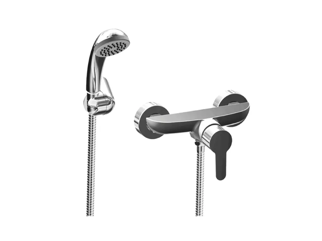 Grifería De Ducha Externa Sin Transferencia Monocomando Cromo FV FV-PUELO-DUCHA-EXT