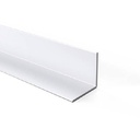 Angulo Aluminio 10mm x 10mm x 1.2mm x 6.8m Anodizado