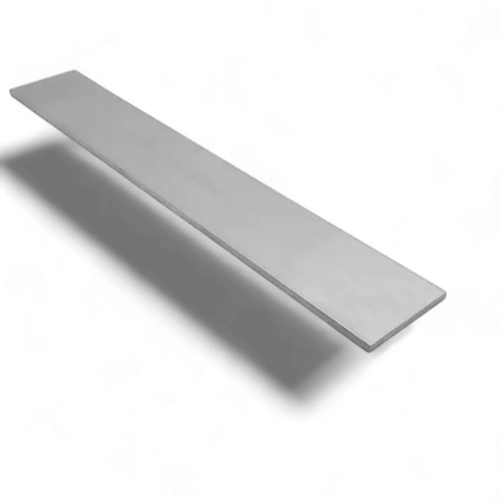 Planchuela Aluminio 20mm x 3mm -6.4m Blanco
