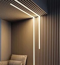 Luz Encastrable WPC  Led Simple 2.50 m Colores