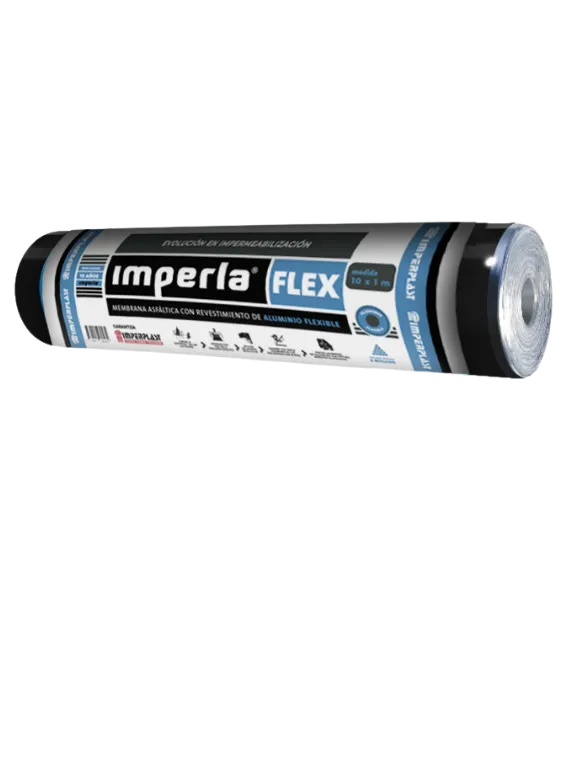 Membrana Asfáltica Imperla Flex 1m x 10m x 4mm 40 Kg