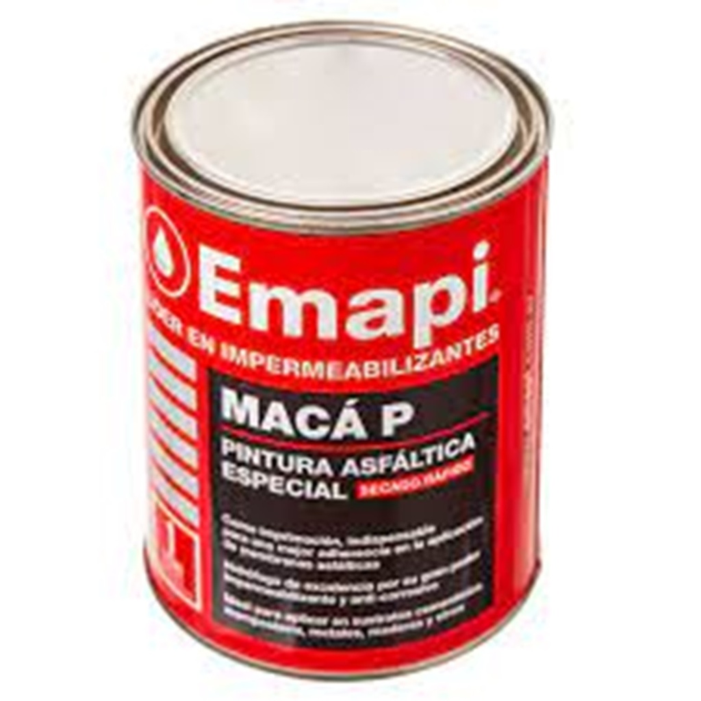 Impermeabilizante Asfaltico Maca P x 4 L Emapi