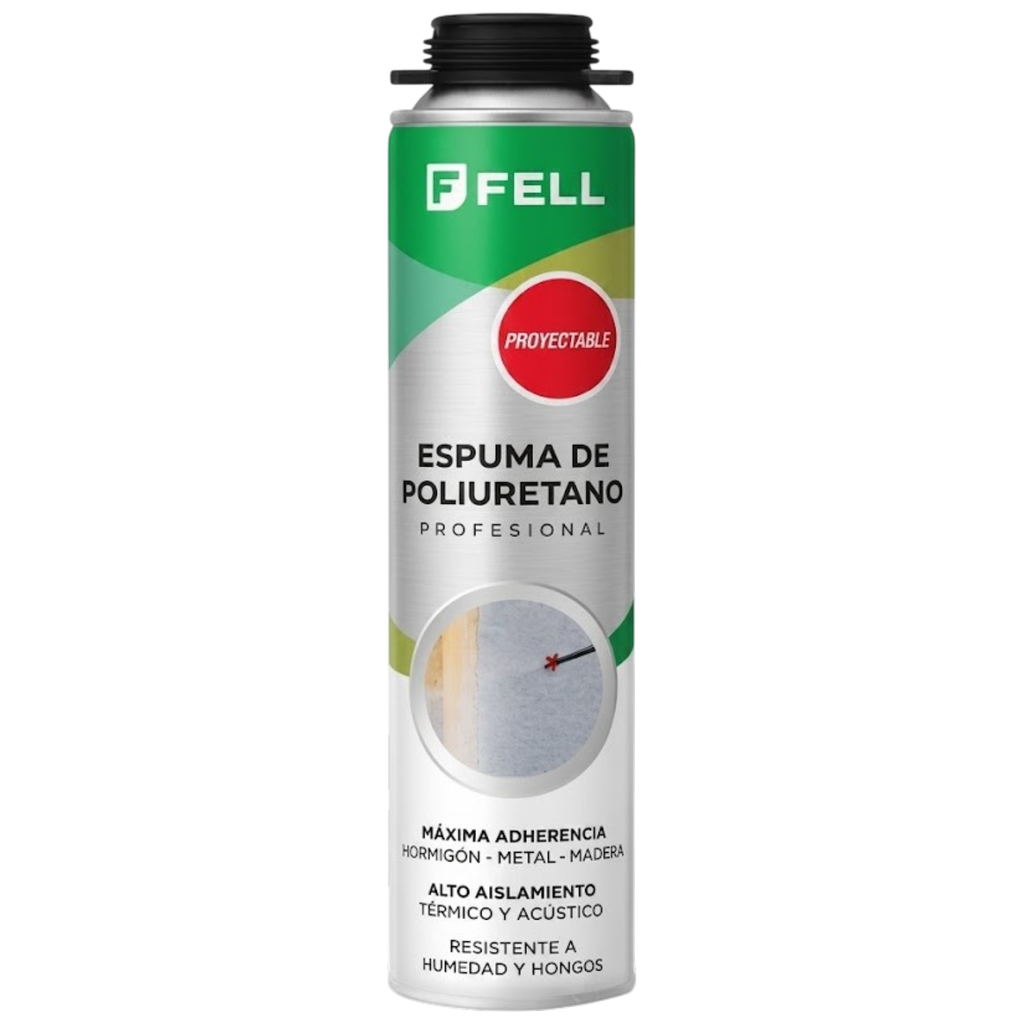 Limpiador FELL de Espuma Poliuretano 480 ml