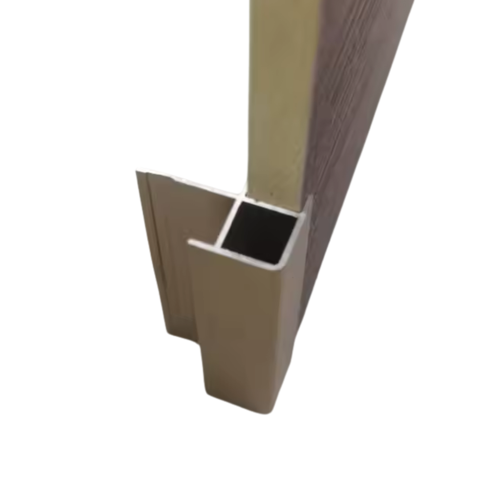 Perfil Pez Aluminio Bronce Bambú 3m x 5mm
