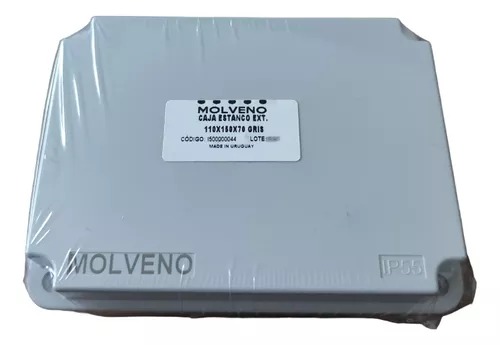Caja Estanco PVC Gris Molveno 110x150x70 I500000044 