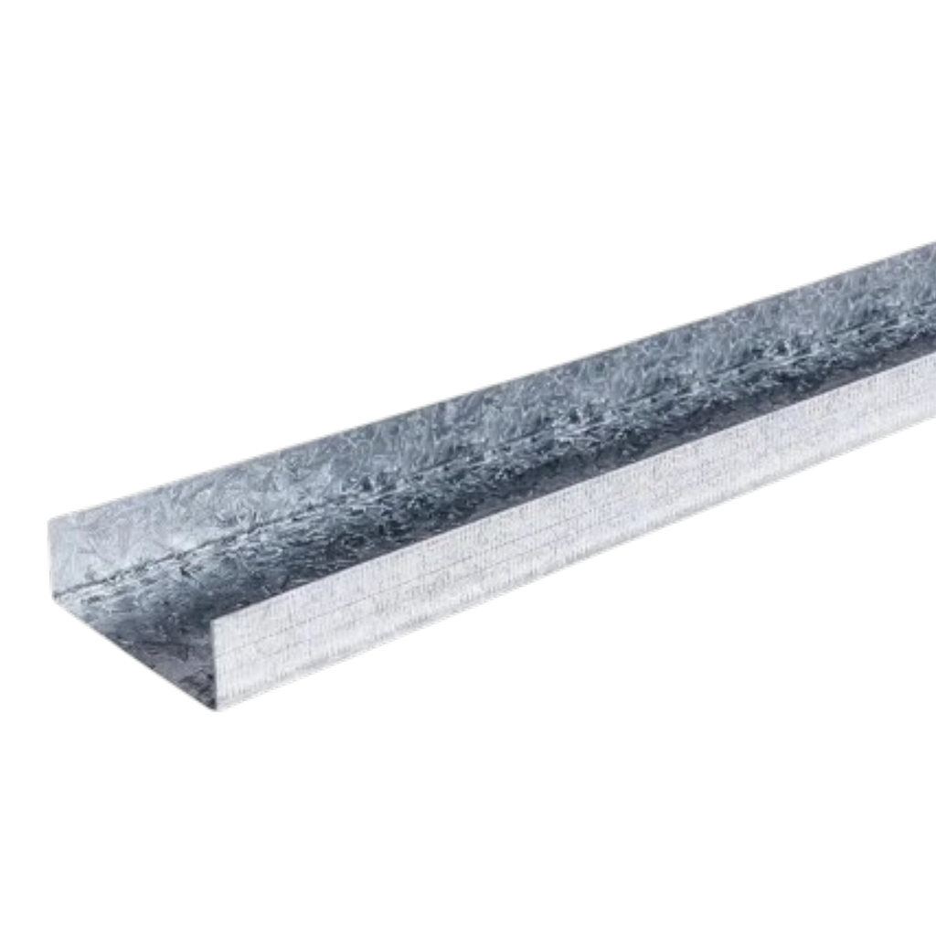 Perfil tipo u Aluminio PGU 35mm x 105mm x 1,50mm x 6.8m 