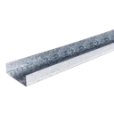 Perfil tipo u Aluminio PGU 35mm x 105mm x 1,50mm x 6.8m 