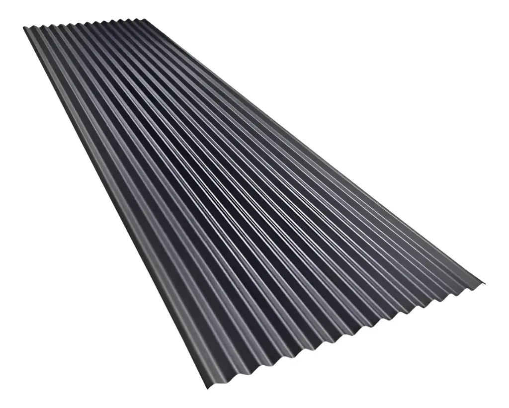 Chapa Ondulada Prepintada Cal 26/0.40mm 1m útil x ML AGP