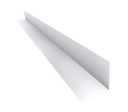 Angulo Iso-Panel Blanco 90 x 40 x 3m Exterior MID 