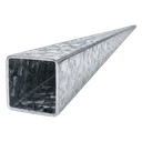 Caño Galvanizado 120 x 120 x 3 mm x 6m 
