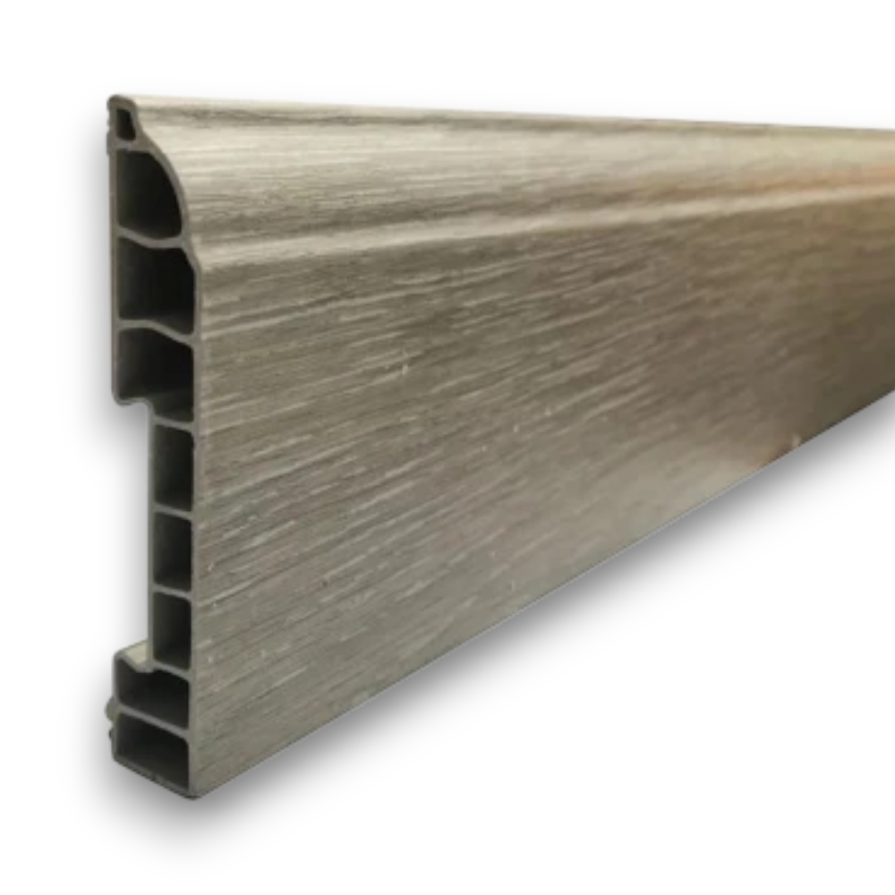 Zócalo de PVC 8cm x 2.4m PVC 6105	 