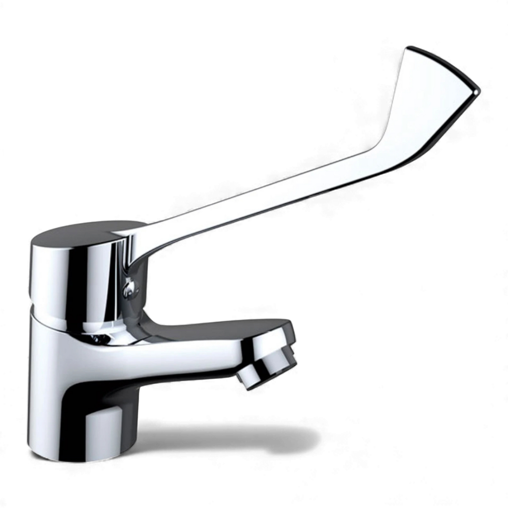 Grifería De Lavatorio Gerontológica Cromo Clever