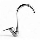 Griferia De Mesada Cocina Monocomando Cromo Arona Aqualia - KAI-9310D-2-COCINA