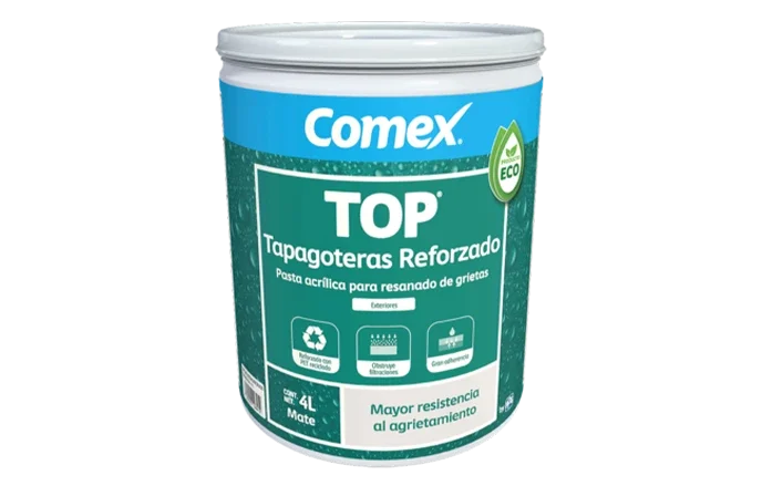 TOP Tapagoteras Reforzado Blanco 4L Comex  
