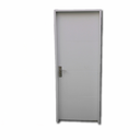 Kit Puerta MDF Blanco Puro Linea Horizontal (Derecha)