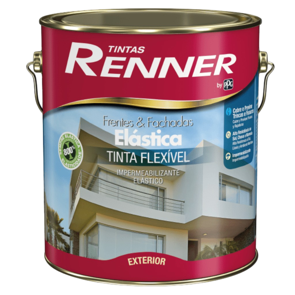 Frente y Fachadas - Elástica Impermeabilizante 3,6L
