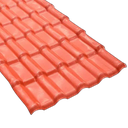 Techo Chapa PVC Teja Terracota Ondulada 3.5m x 1.05m