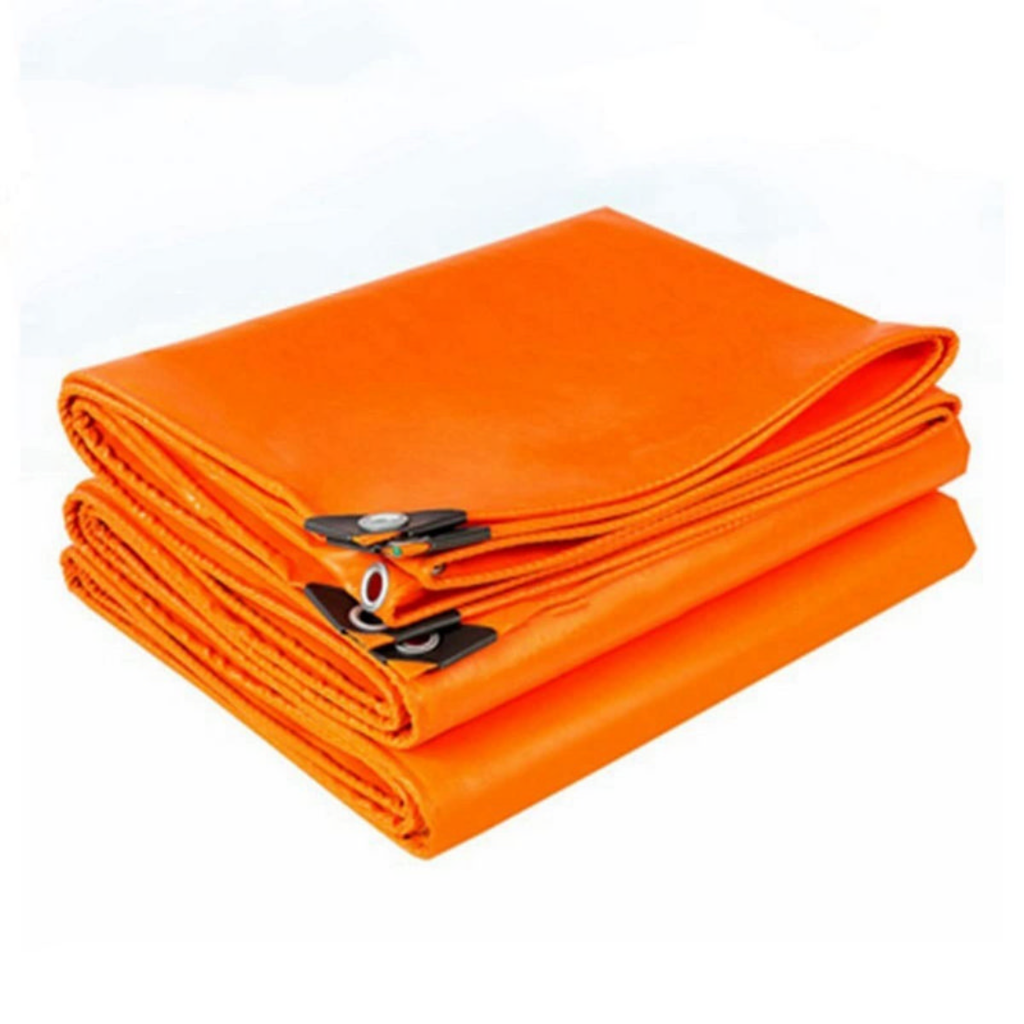Lona Impermeable Naranja C/Proteccion UV 10 x 4m 175g x m2 Goldex 