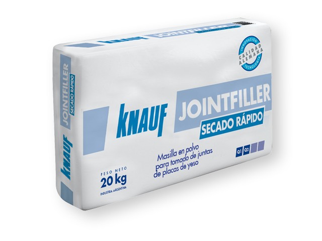 Masilla Secado Rápido Jointfiller KNAUF 20 kg - 60min