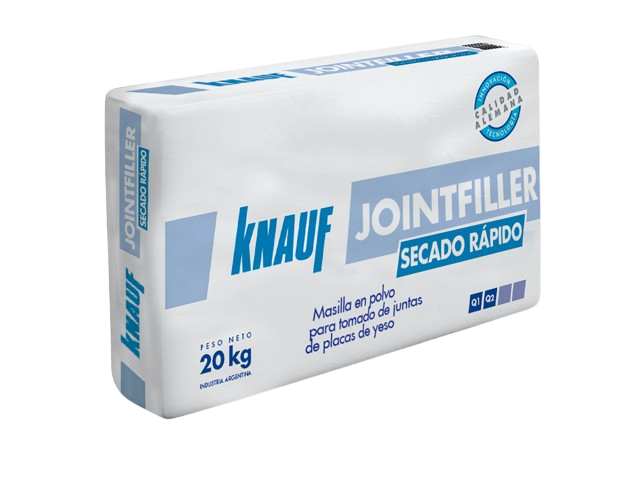 Masilla Secado Rápido Jointfiller KNAUF 20 kg - 60min
