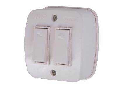 Interruptor Exterior c/Roseta 2 Secc. Mig 2893M 