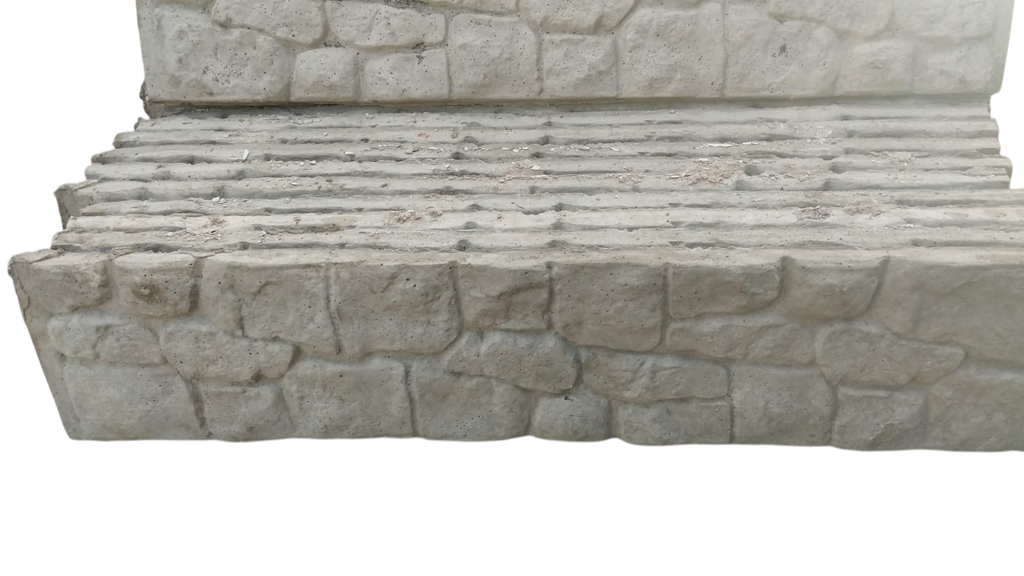 Placa Muro Hormigon 2m x 35cm x 40mm - Simil Piedra castillo