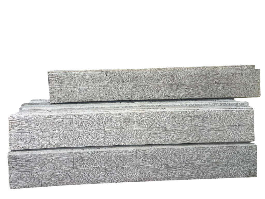 Placa Muro Hormigon 2m x 26cm x 40mm - Simil Piedra Con clavos decorativos  (copia)