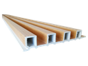 WPC Interior Nogal Claro 2.90 m x 16.9 cm x 24mm x 2 cm WF06