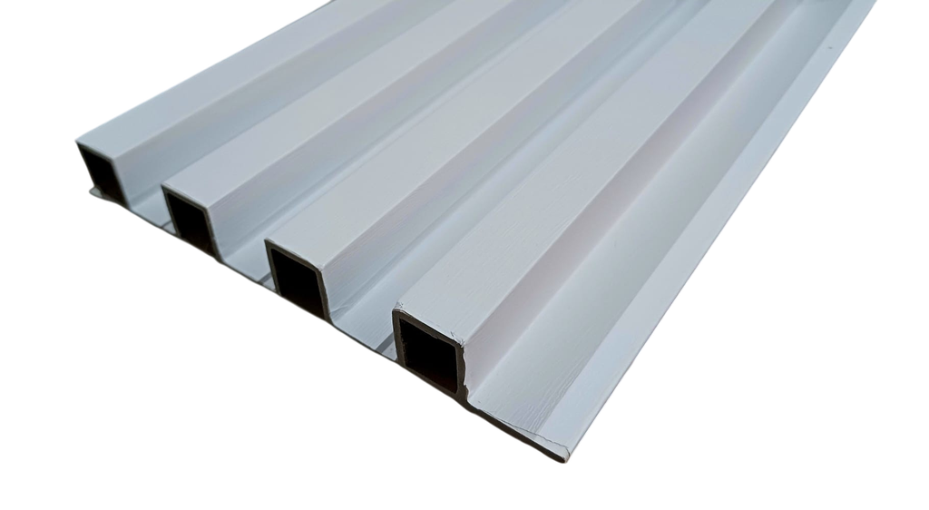 WPC Blanco Liso - 2.90 m x 16.9 cm x 24mm x 2 cm