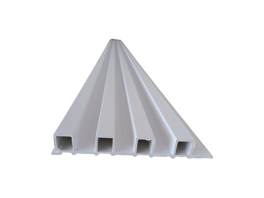 WPC Interior Blanco Liso 2.90 m x 16.9 cm x 24mm x 2 cm WF14