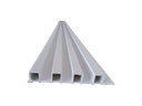 WPC Interior Blanco Liso 2.90 m x 16.9 cm x 24mm x 2 cm WF14
