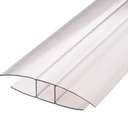 Perfil H Policarbonato 4 y 6mm - 5.80m 250160