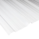 Chapa Trapezoidal Prepintada Blanca Cal 26 Útil 1m AGP