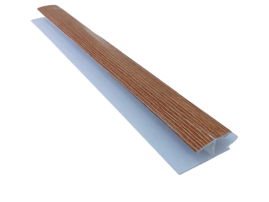 Empalme H PVC Tipo Madera Rígido x 5.95m