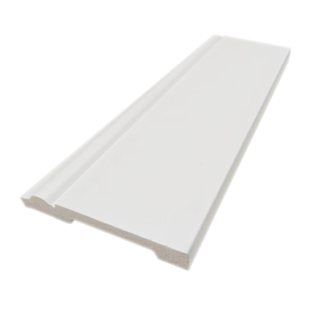 Zocalo EPS 15mm x 12mm x 8cmx 3m Blanco