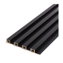 WPC Interior Negro 3D 10mm x 25cm x 3m  